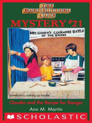 cover image of Claudia and the Recipe for Danger